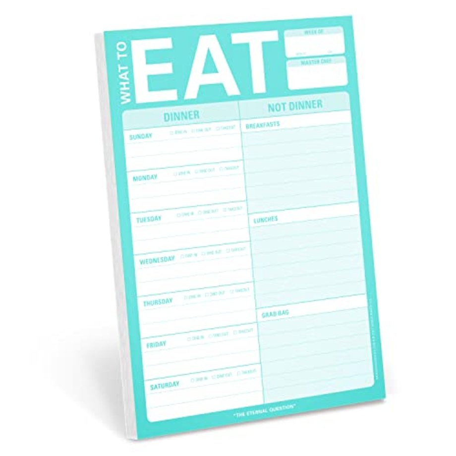 Knock Knock What to Eat Pad (Mint Green)