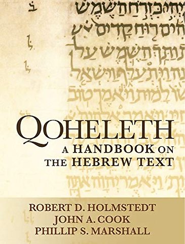 Qoheleth – A Handbook on the Hebrew Text