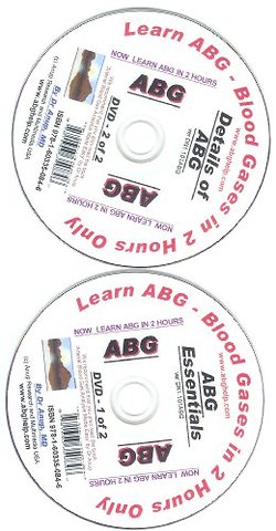Learn ABG -- Arterial Blood Gas Analysis in 2 Hours Only Via DVDs
