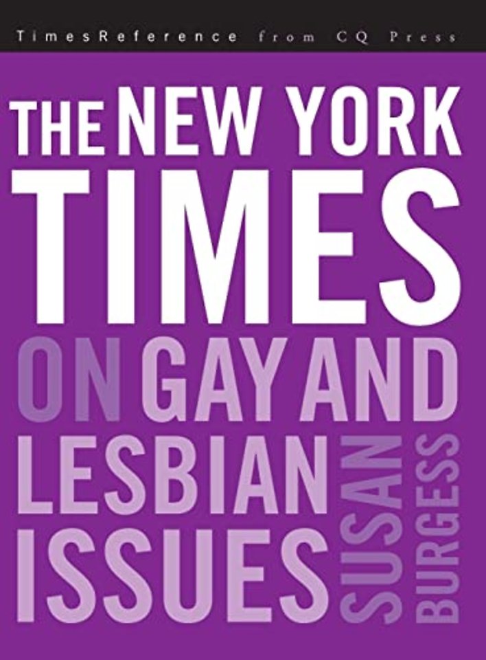 The New York Times on Gay and Lesbian Issues