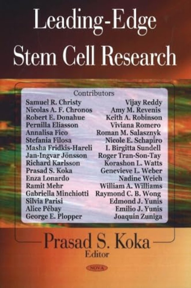 Leading-Edge Stem Cell Research