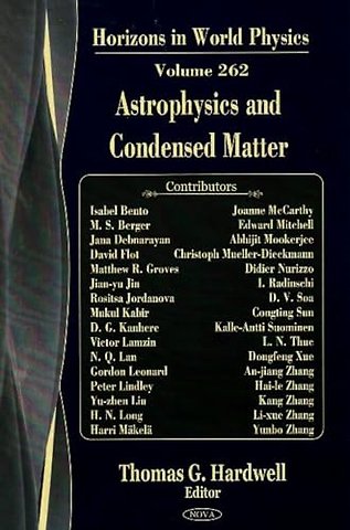 Astrophysics & Condensed Matter