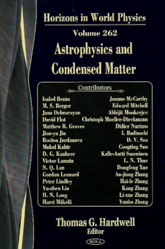 Astrophysics & Condensed Matter
