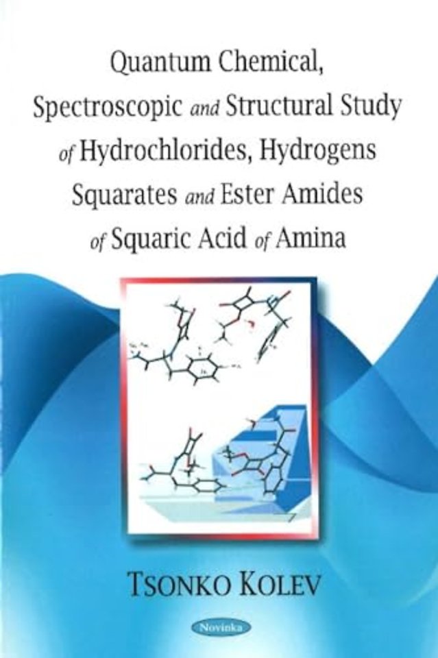 Quantum Chemical, Spectroscopic & Structural Study of Hydrochlorides, Hydrogens Squarates & Ester Amides of Squaric Acid of Amina