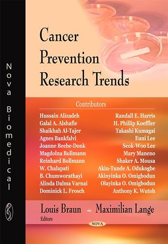Cancer Prevention Research Trends