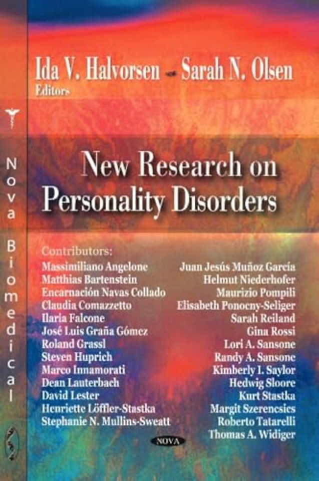 New Research on Personality Disorders
