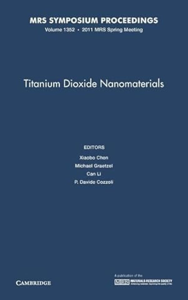 Titanium Dioxide Nanomaterials: Volume 1352