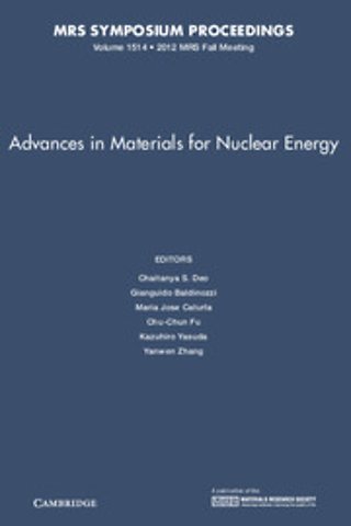 Advances in Materials for Nuclear Energy: Volume 1514