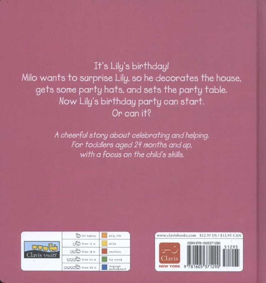 Having a Party With Lily and Milo