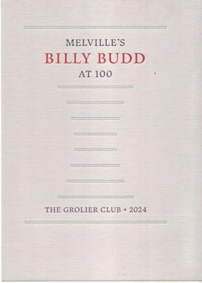 Melville's Billy Budd at 100