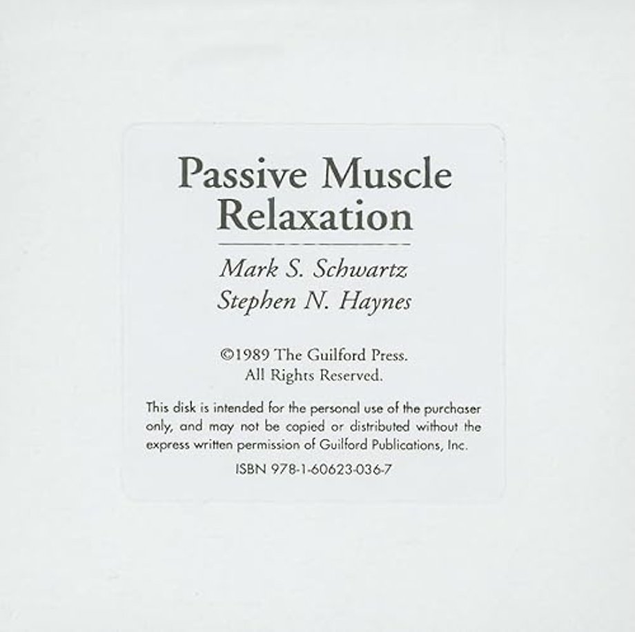 Passive Muscle Relaxation