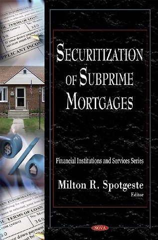 Securization of Subprime Mortgages