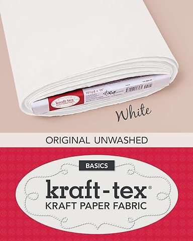 kraft-tex™ Basics Bolt, White