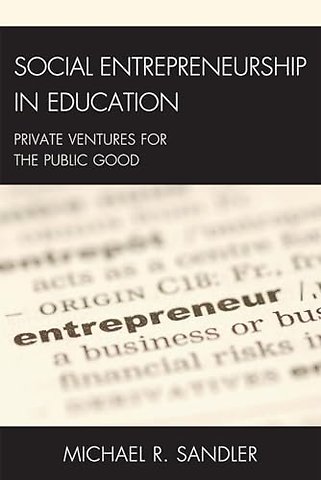 Social Entrepreneurship in Education