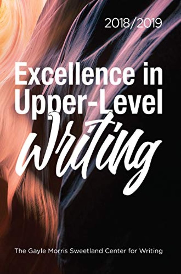 Excellence in Upper–Level Writing 2018/2019