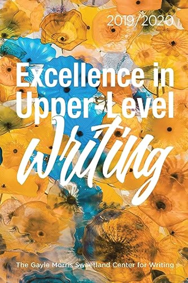 Excellence in Upper–Level Writing – 2019/2020