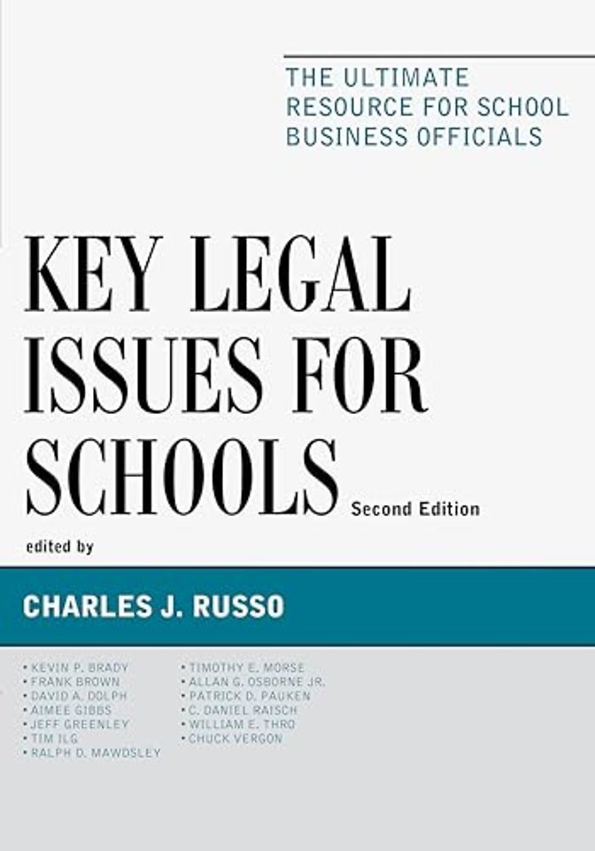 Key Legal Issues for Schools