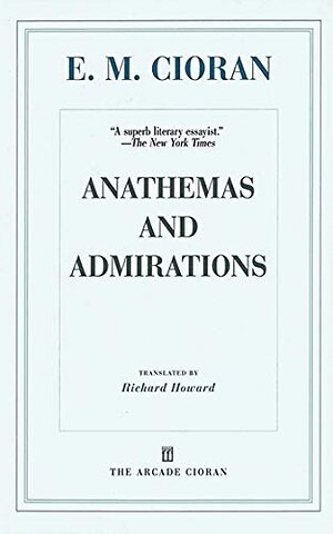 Anathemas and Admirations