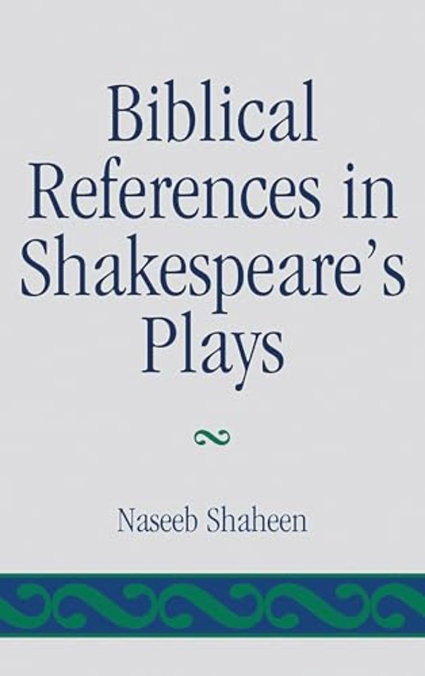 Biblical References in Shakespeare's Plays