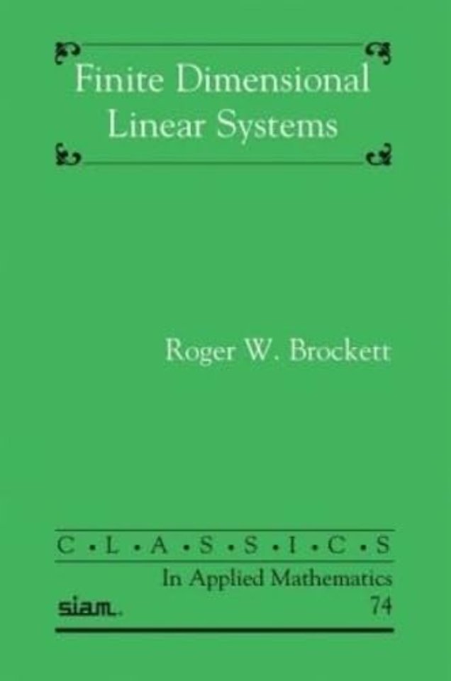 Finite Dimensional Linear Systems