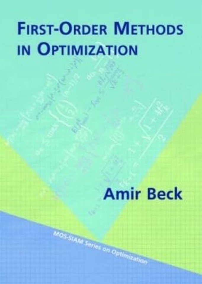 First–Order Methods in Optimization