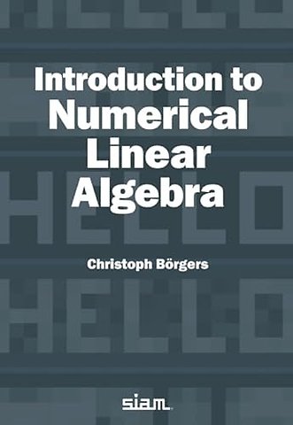 Introduction to Numerical Linear Algebra