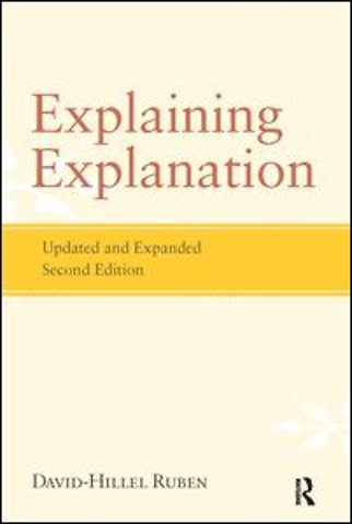 Explaining Explanation
