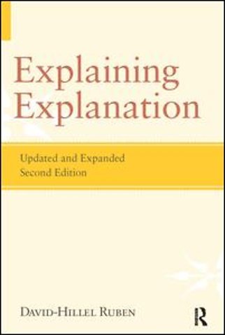 Explaining Explanation