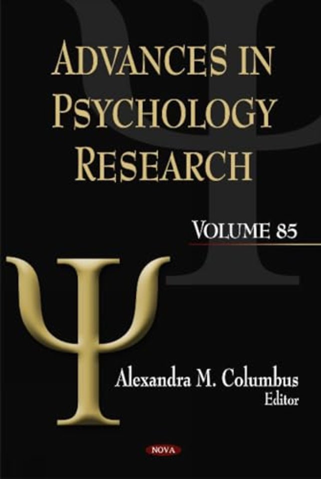 Advances in Psychology Research