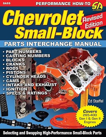 Chevrolet Small Blocks Parts Interchange Manual