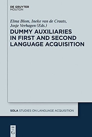 Dummy Auxiliaries in First and Second Language Acquisition