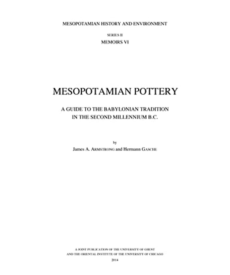 Mesopotamian Pottery