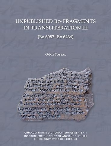 Unpublished Bo-Fragments in Transliteration III