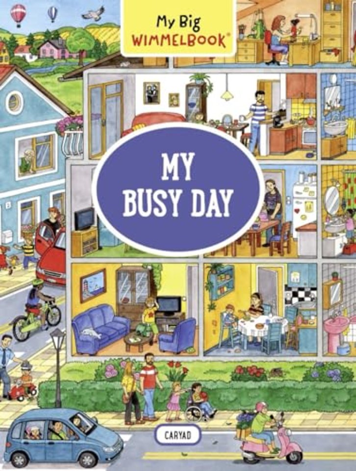 My Big Wimmelbook®–My Busy Day – A Look–and–Find Book (Kids Tell the Story)