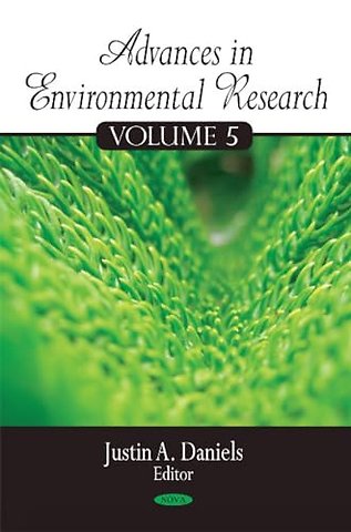 Advances in Environmental Research