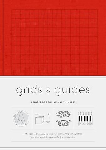 Grids & Guides (Red) Notebook