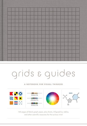 Grids & Guides (Gray) Notebook