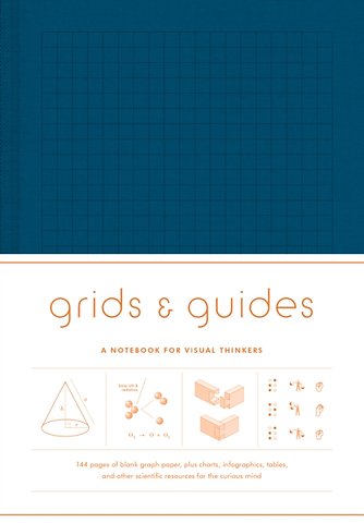 Grids & Guides (Navy) Notebook