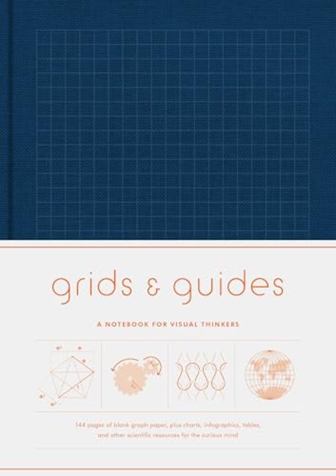 Grids & Guides (Navy) Notebook