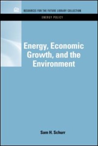 Energy, Economic Growth, and the Environment