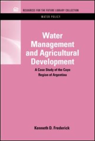Water Management and Agricultural Development