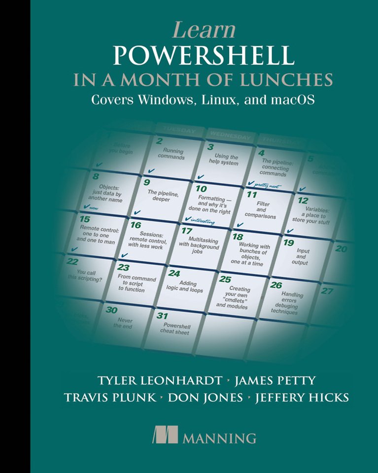 Learn PowerShell in a Month of Lunches