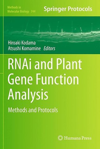 RNAi and Plant Gene Function Analysis