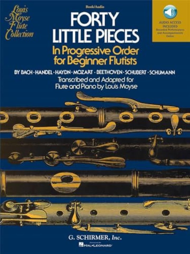 Forty Little Pieces (Book/Online Audio)