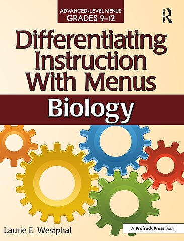 Differentiating Instruction With Menus Advanced-Level Menus Grades 9-12
