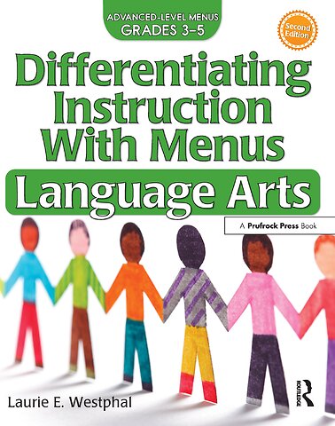 Differentiating Instruction With Menus Language Arts