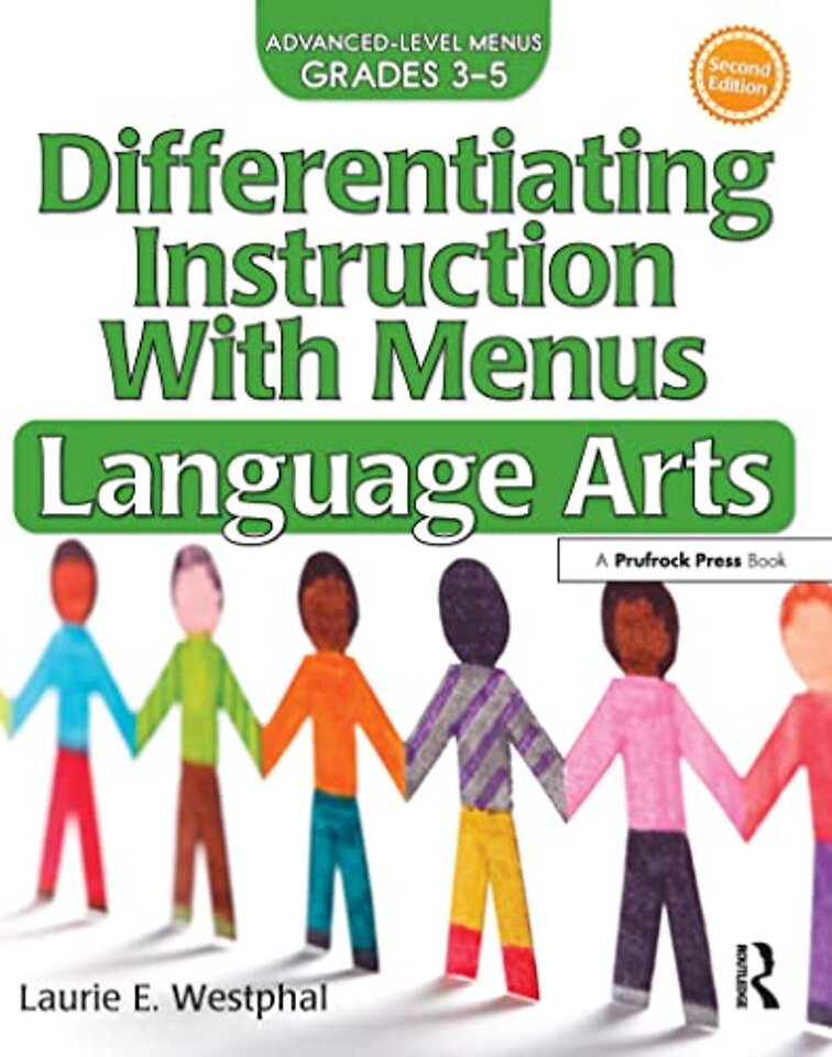 Differentiating Instruction With Menus Language Arts