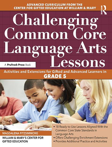 Challenging Common Core Language Arts Lessons