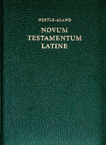 Novum Testamentum Latine (Nova Vulgata), with Critical Apparatus (Hardcover)