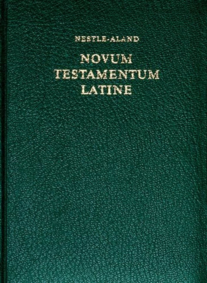 Novum Testamentum Latine (Nova Vulgata), with Critical Apparatus (Hardcover)